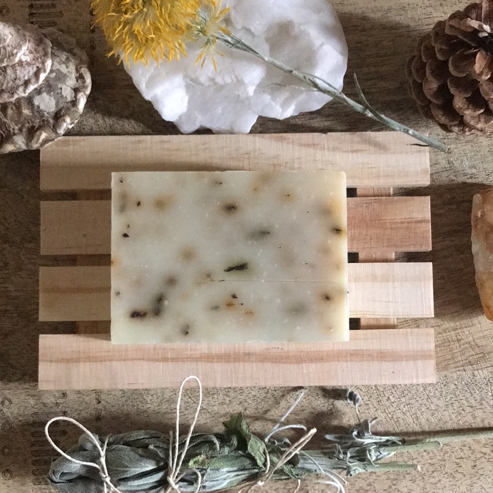 Organic PEPPERMINT CANDY cold press bar soap - Picture 8 of 9